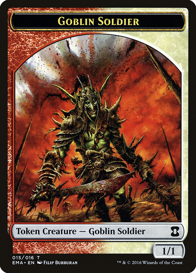 Goblin Soldier [Eternal Masters Tokens] | Webway Games