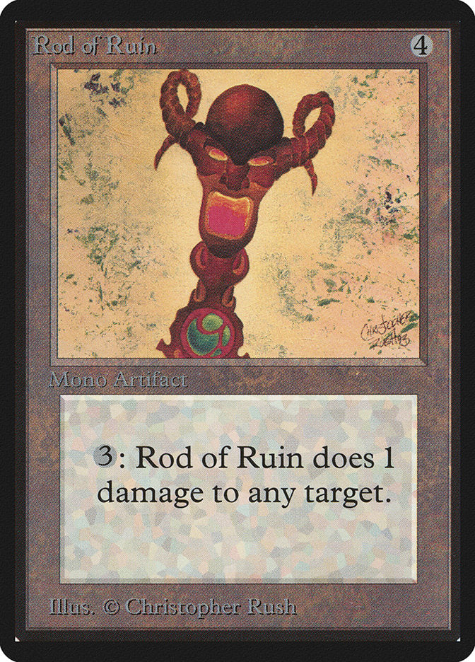 Rod of Ruin [Limited Edition Beta] | Webway Games