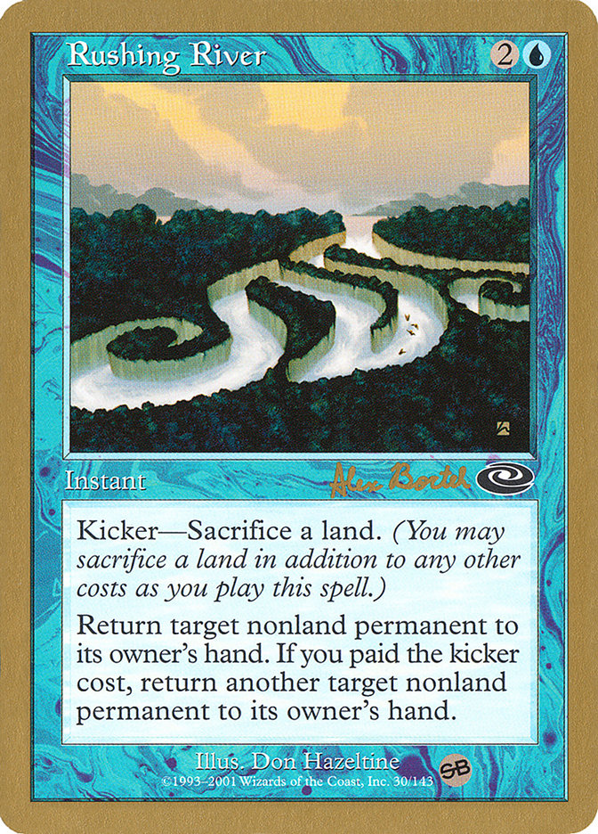 Rushing River (Alex Borteh) (SB) [World Championship Decks 2001] | Webway Games