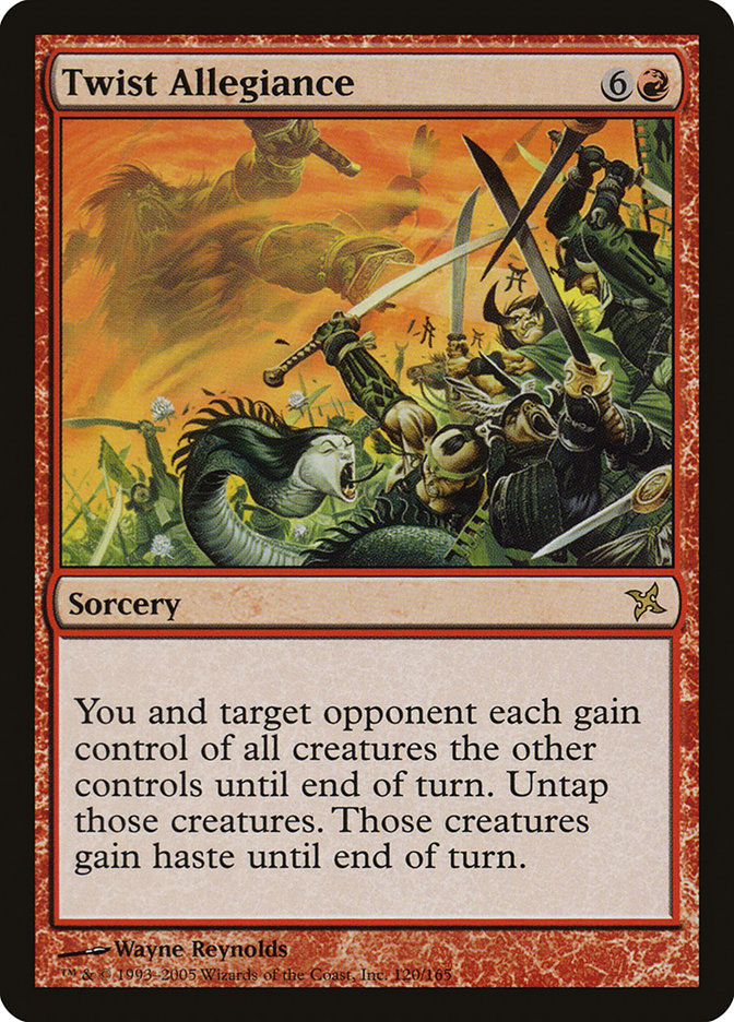 Twist Allegiance [Betrayers of Kamigawa] | Webway Games