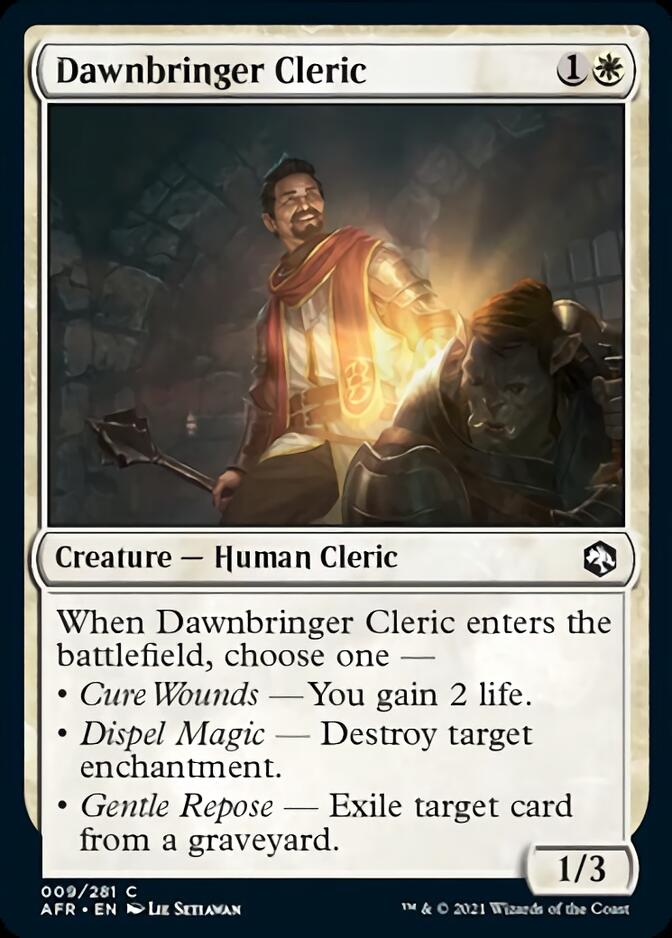 Dawnbringer Cleric [Dungeons & Dragons: Adventures in the Forgotten Realms] | Webway Games