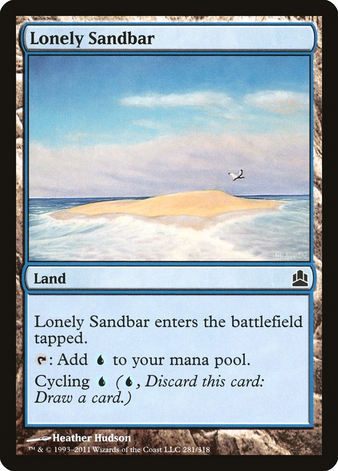 Lonely Sandbar [Commander 2011] | Webway Games