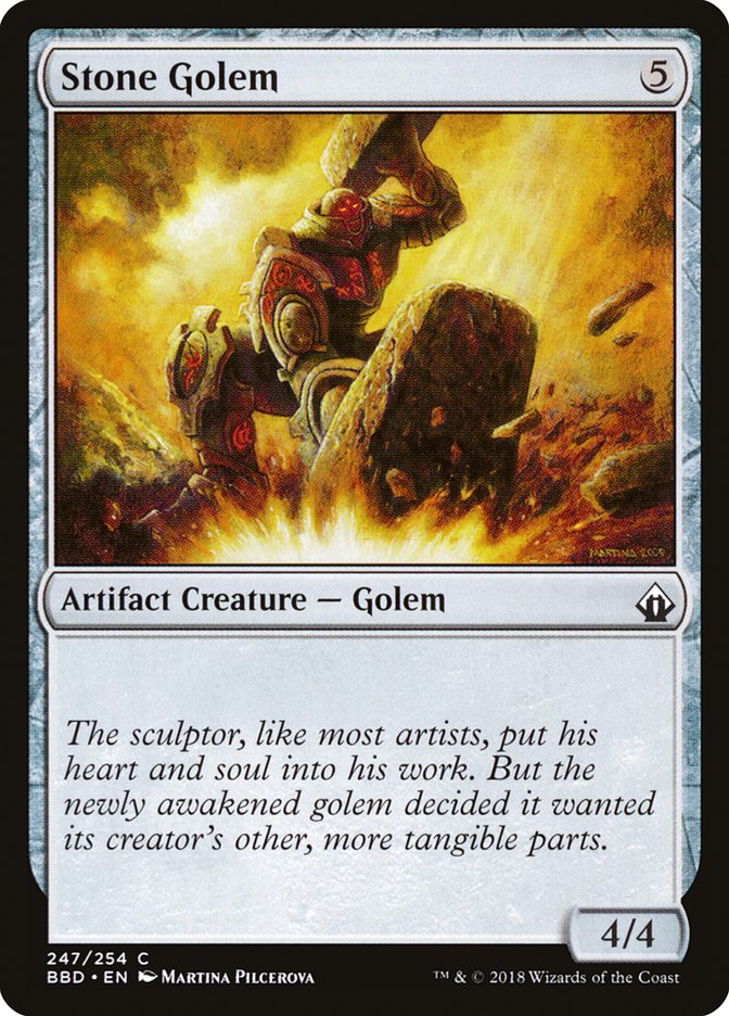 Stone Golem [Battlebond] | Webway Games