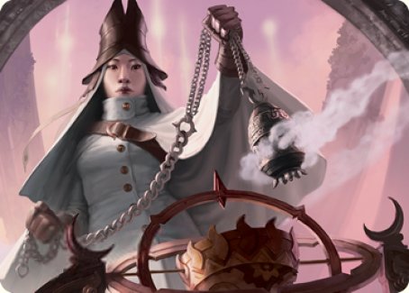 Celestus Sanctifier Art Card [Innistrad: Midnight Hunt Art Series] | Webway Games