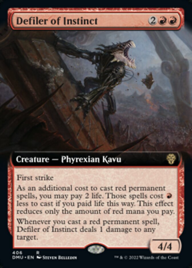 Defiler of Instinct (Extended Art) [Dominaria United] | Webway Games