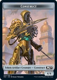 Construct // Zombie Double-sided Token [Core Set 2021 Tokens] | Webway Games