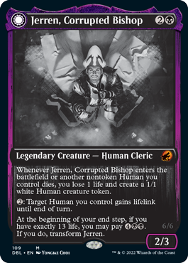 Jerren, Corrupted Bishop // Ormendahl, the Corrupted [Innistrad: Double Feature] | Webway Games