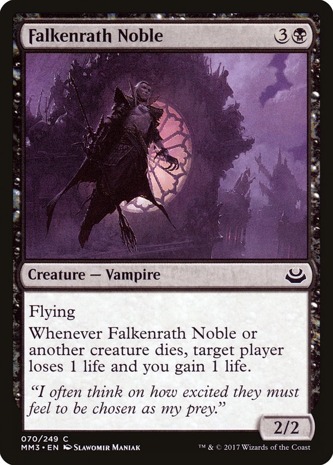 Falkenrath Noble [Modern Masters 2017] | Webway Games