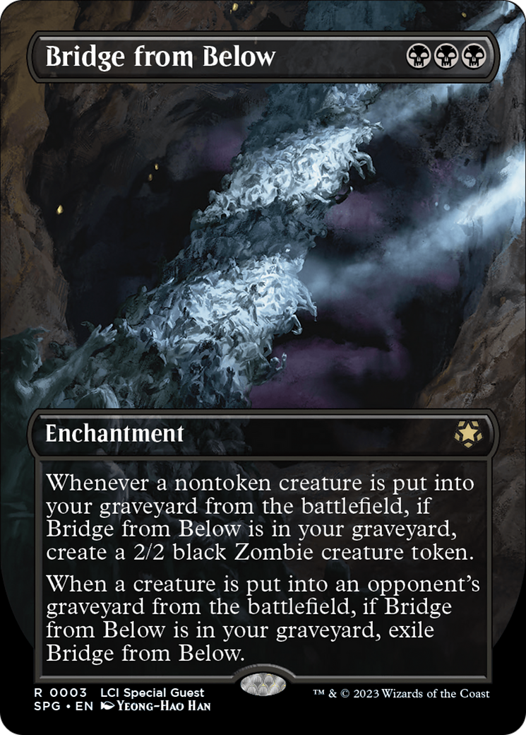 Bridge from Below (Borderless) [The Lost Caverns of Ixalan Special Guests] | Webway Games