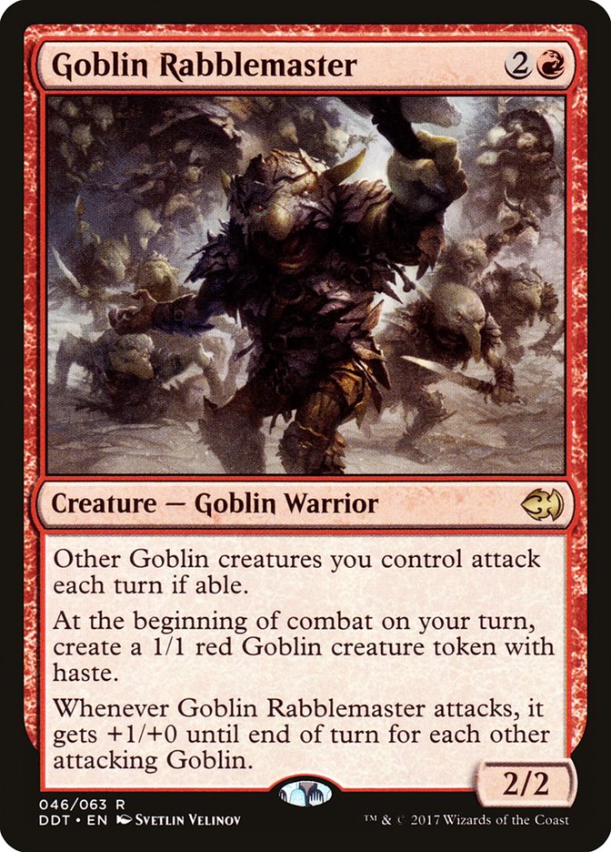 Goblin Rabblemaster [Duel Decks: Merfolk vs. Goblins] | Webway Games