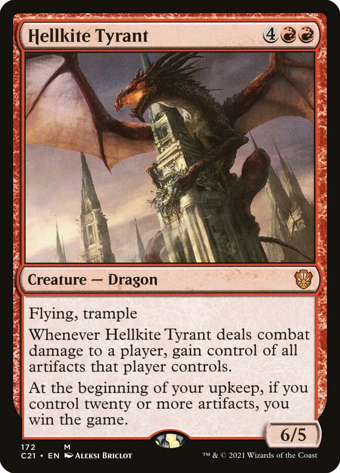 Hellkite Tyrant [Commander 2021] | Webway Games