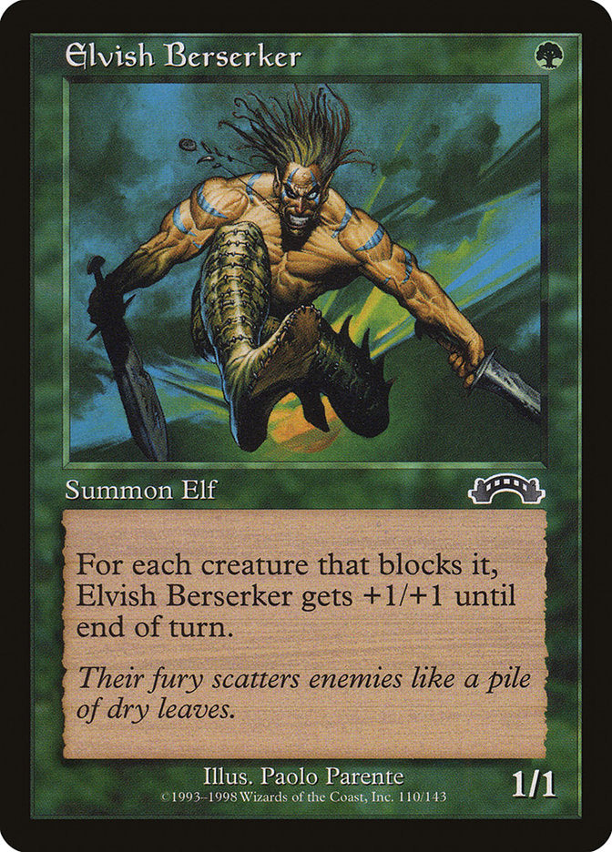 Elvish Berserker [Exodus] | Webway Games