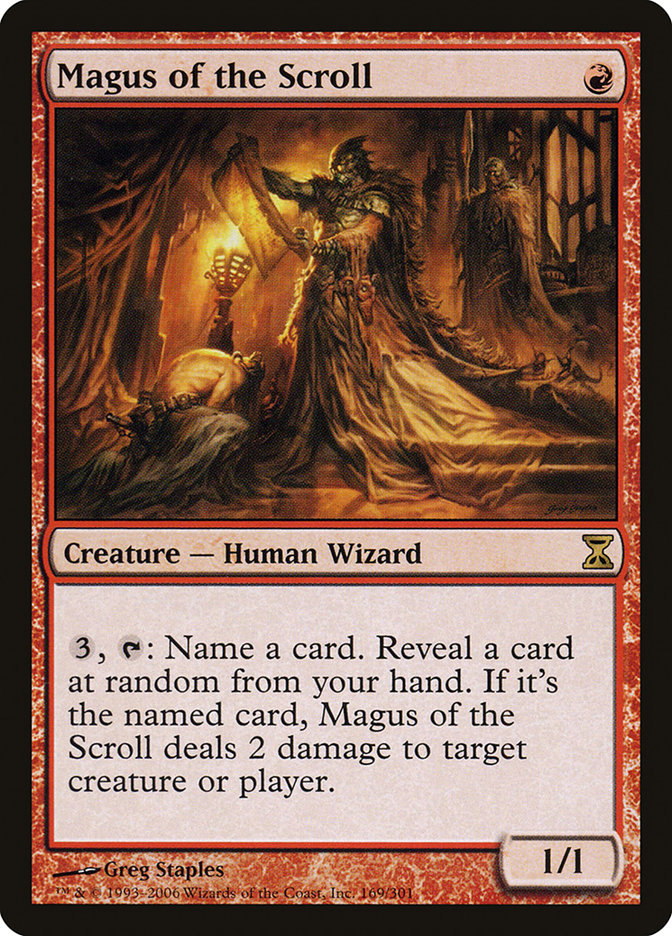 Magus of the Scroll [Time Spiral] | Webway Games