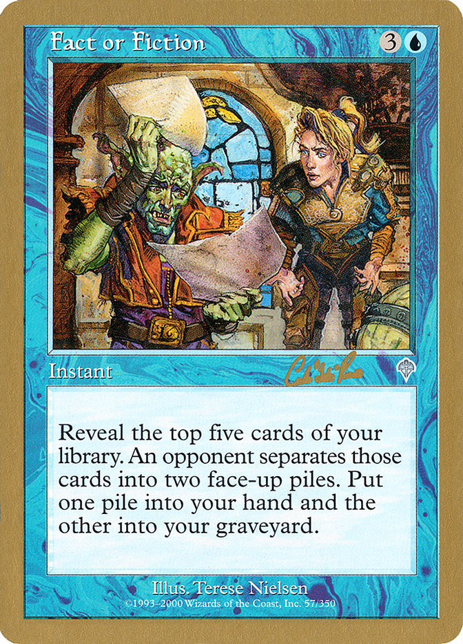 Fact or Fiction (Carlos Romao) [World Championship Decks 2002] | Webway Games