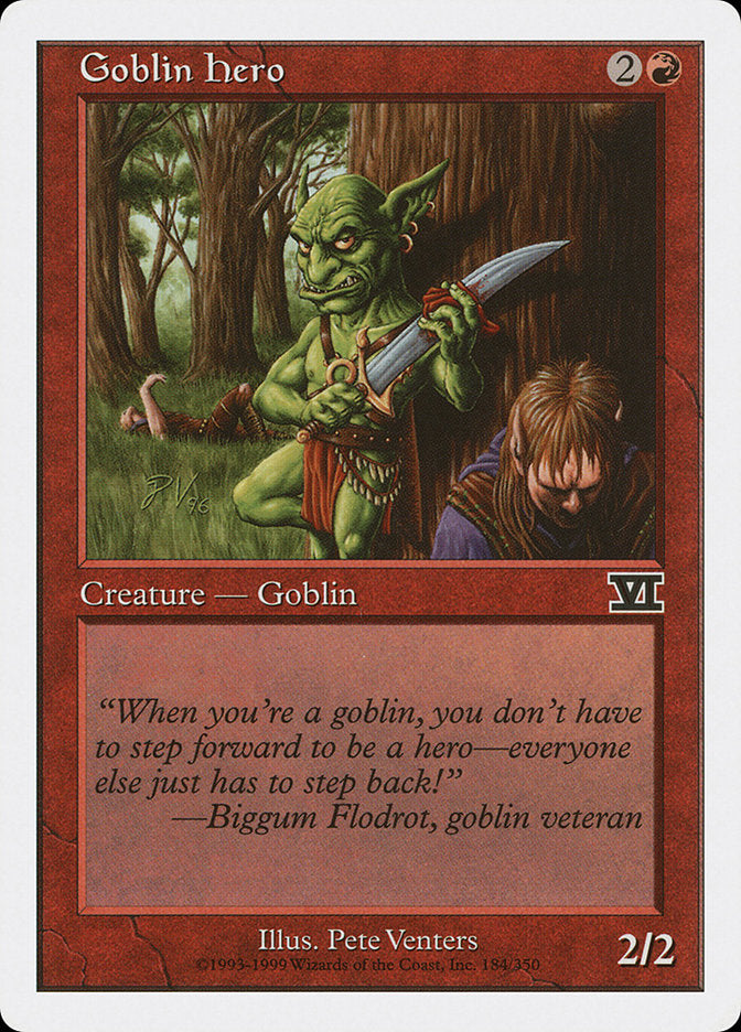 Goblin Hero [Classic Sixth Edition] | Webway Games