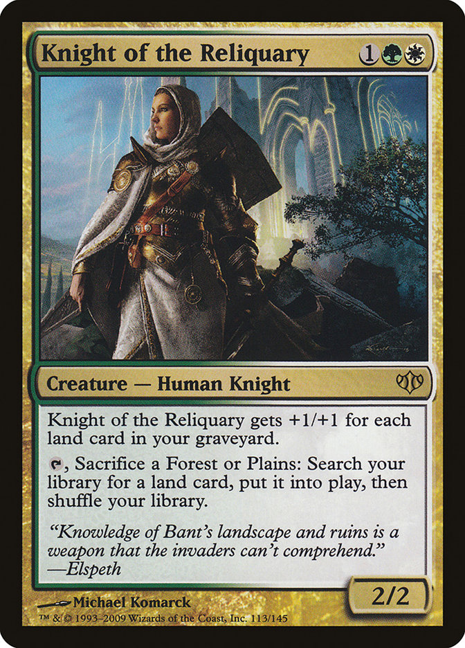 Knight of the Reliquary [Conflux] | Webway Games