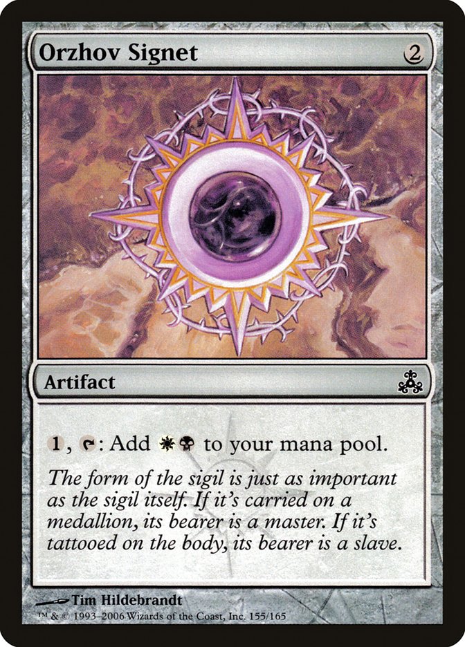 Orzhov Signet [Guildpact] | Webway Games