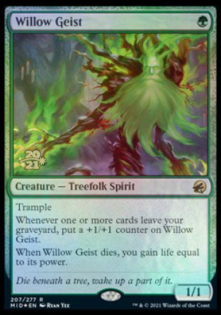 Willow Geist [Innistrad: Midnight Hunt Prerelease Promos] | Webway Games