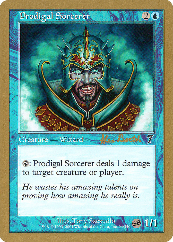 Prodigal Sorcerer (Alex Borteh) (SB) [World Championship Decks 2001] | Webway Games