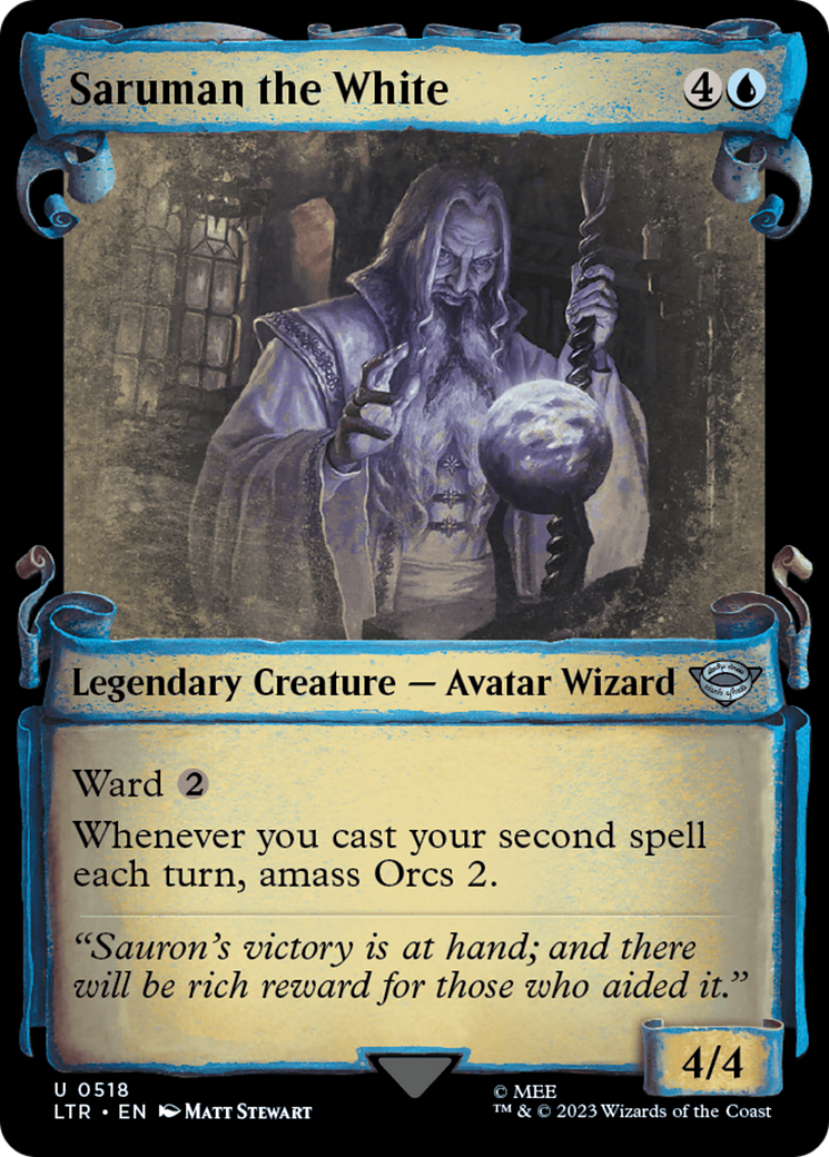 Saruman the White [The Lord of the Rings: Tales of Middle-Earth Showcase Scrolls] | Webway Games