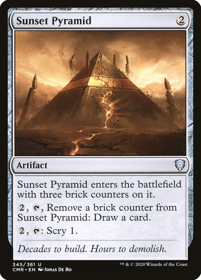 Sunset Pyramid [Commander Legends] | Webway Games
