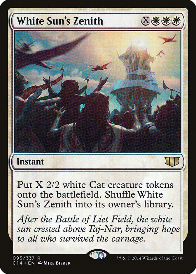 White Sun's Zenith [Commander 2014] | Webway Games