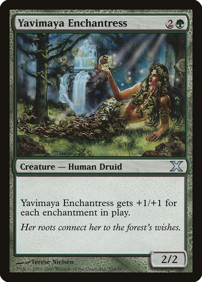 Yavimaya Enchantress [Tenth Edition] | Webway Games