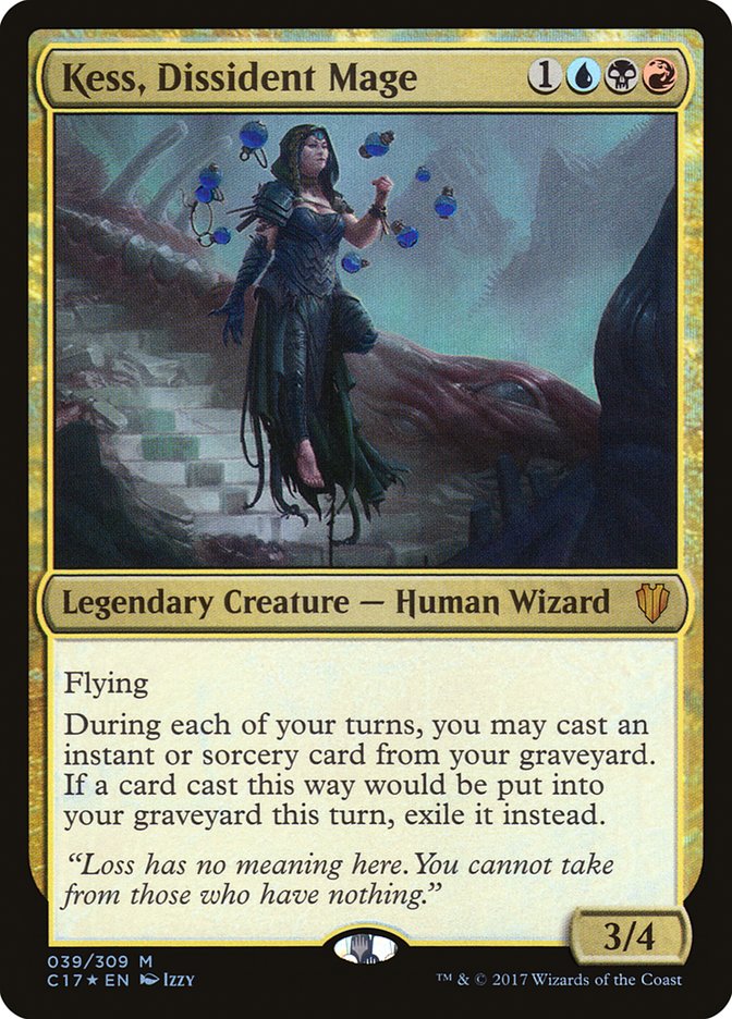 Kess, Dissident Mage [Commander 2017] | Webway Games