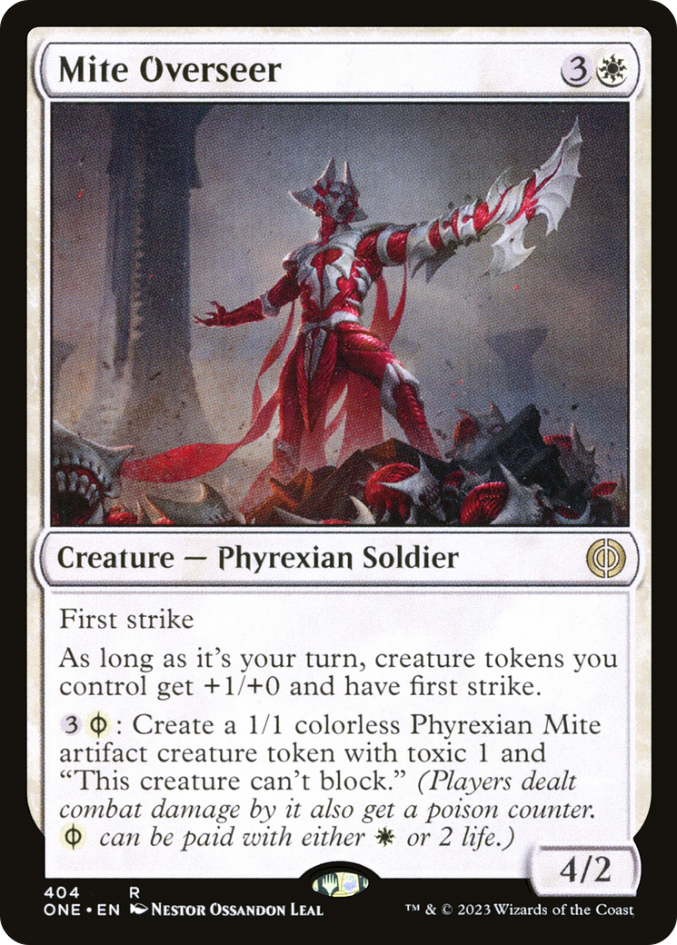 Mite Overseer [Phyrexia: All Will Be One] | Webway Games