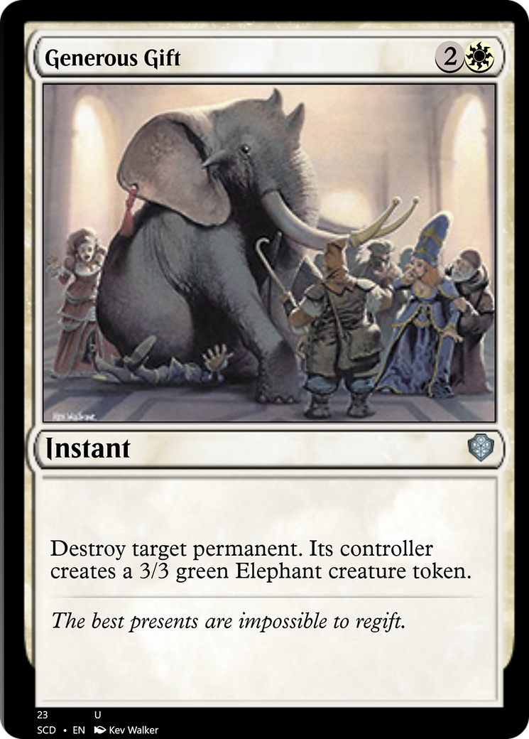 Generous Gift [Starter Commander Decks] | Webway Games