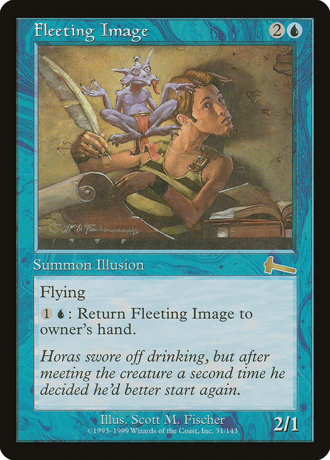 Fleeting Image [Urza's Legacy] | Webway Games