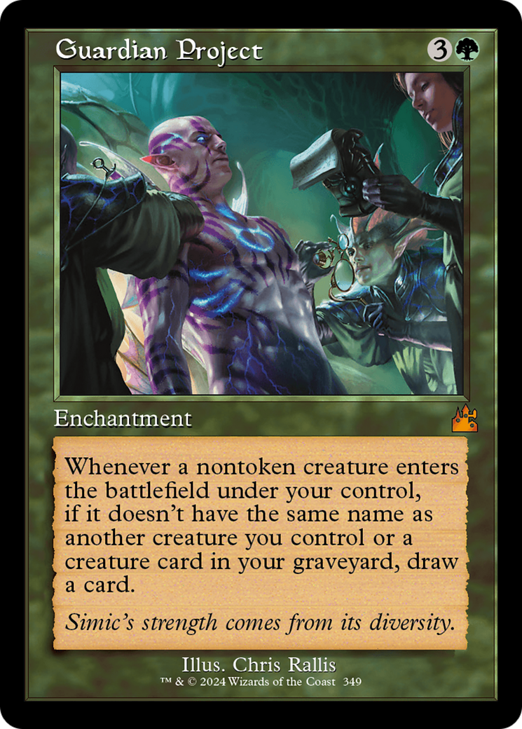 Guardian Project (Retro Frame) [Ravnica Remastered] | Webway Games