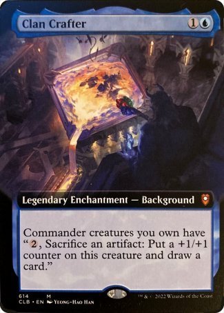 Clan Crafter (Extended Art) [Commander Legends: Battle for Baldur's Gate] | Webway Games