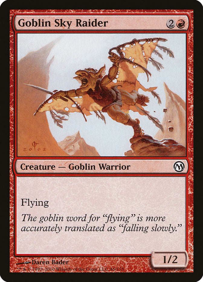 Goblin Sky Raider [Duels of the Planeswalkers] | Webway Games