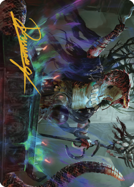 Sivriss, Nightmare Speaker Art Card (32) (Gold-Stamped Signature) [Commander Legends: Battle for Baldur's Gate Art Series] | Webway Games