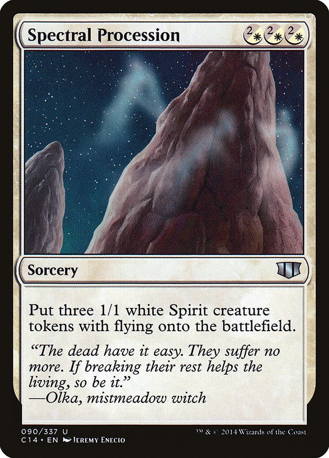 Spectral Procession [Commander 2014] | Webway Games