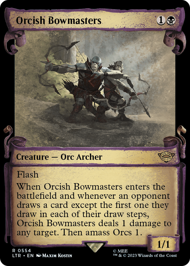 Orcish Bowmasters [The Lord of the Rings: Tales of Middle-Earth Showcase Scrolls] | Webway Games