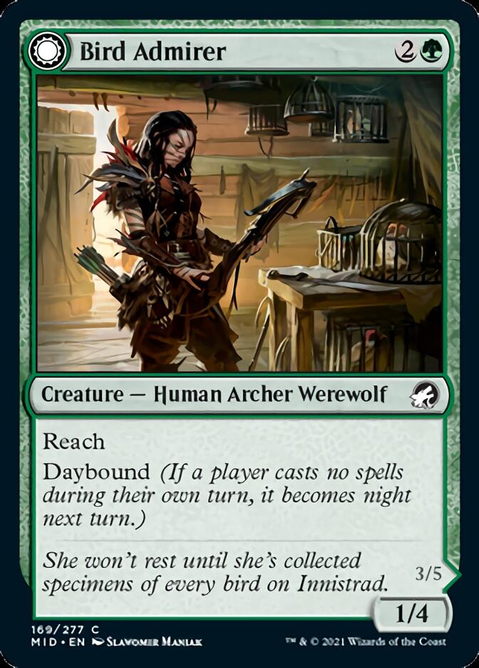 Bird Admirer // Wing Shredder [Innistrad: Midnight Hunt] | Webway Games