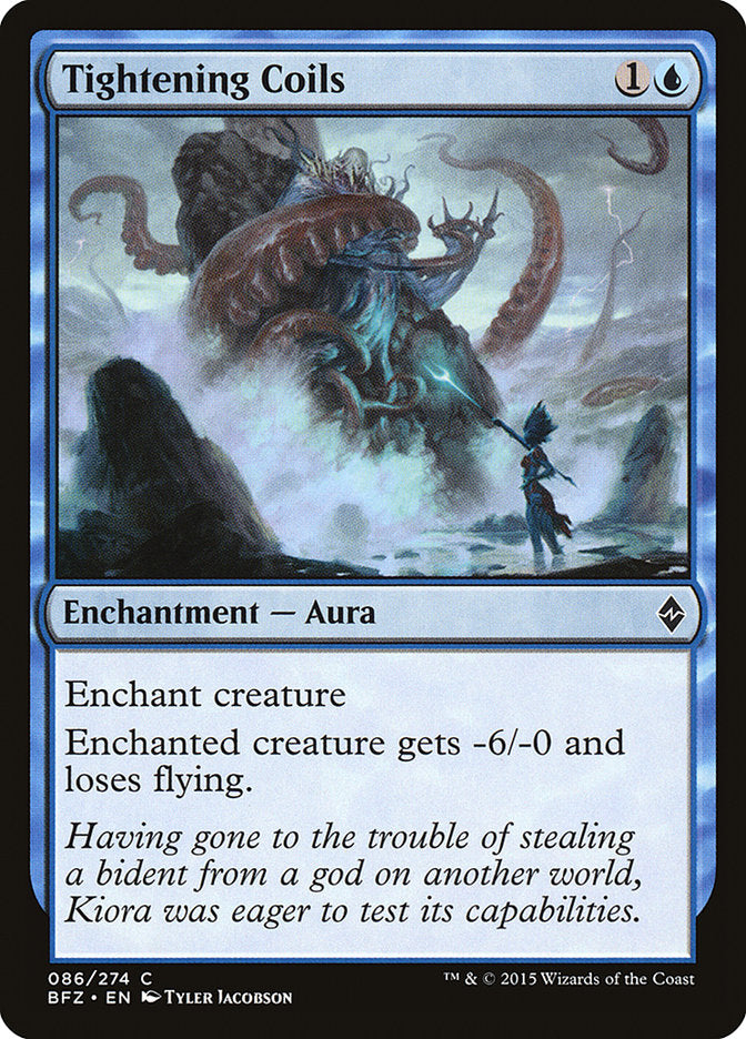 Tightening Coils [Battle for Zendikar] | Webway Games