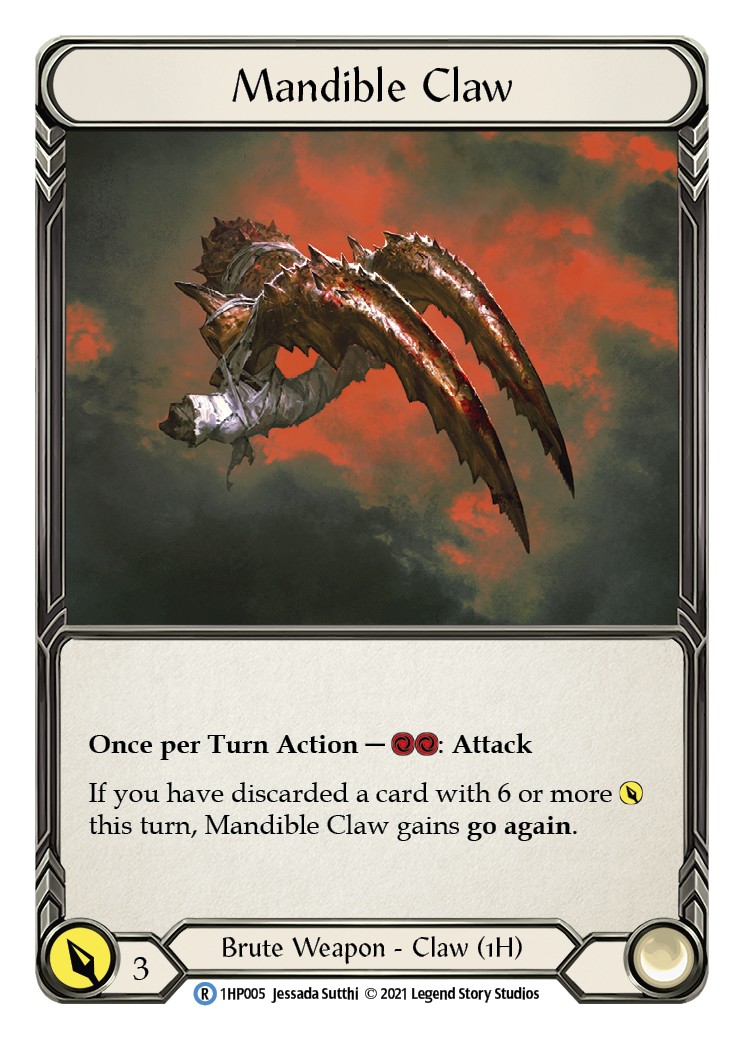 Mandible Claw (Right) [1HP005] | Webway Games