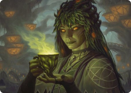Dina, Soul Steeper Art Card [Strixhaven: School of Mages Art Series] | Webway Games