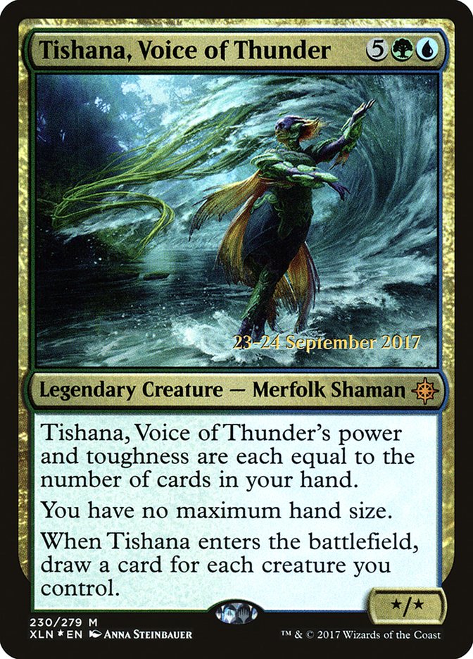 Tishana, Voice of Thunder  (Prerelease) [Ixalan Prerelease Promos] | Webway Games