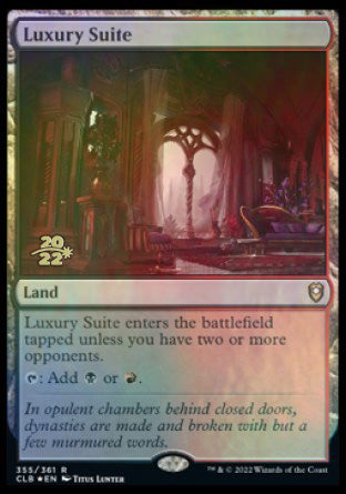 Luxury Suite [Commander Legends: Battle for Baldur's Gate Prerelease Promos] | Webway Games