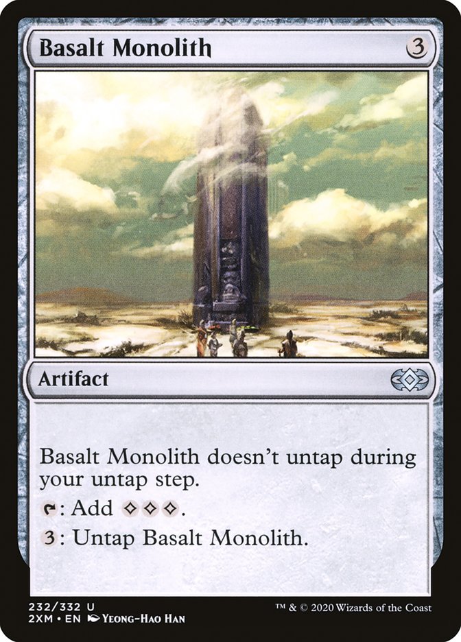 Basalt Monolith [Double Masters] | Webway Games