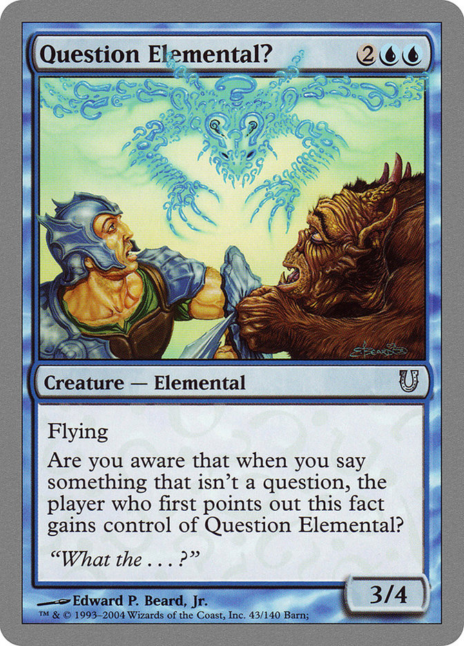 Question Elemental? [Unhinged] | Webway Games