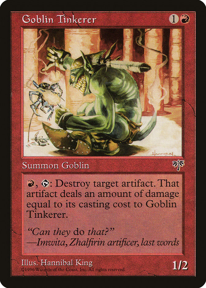 Goblin Tinkerer [Mirage] | Webway Games