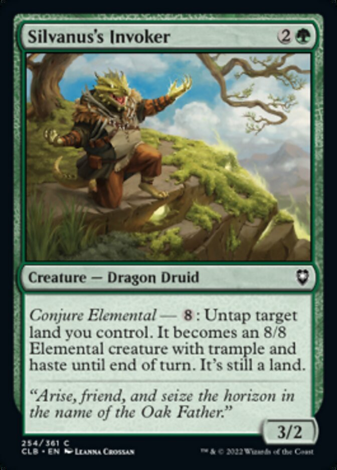 Silvanus's Invoker [Commander Legends: Battle for Baldur's Gate] | Webway Games