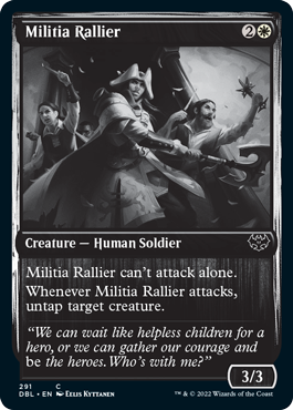 Militia Rallier [Innistrad: Double Feature] | Webway Games