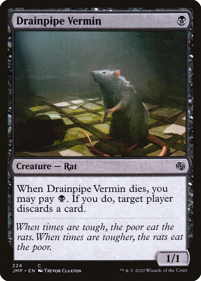Drainpipe Vermin [Jumpstart] | Webway Games