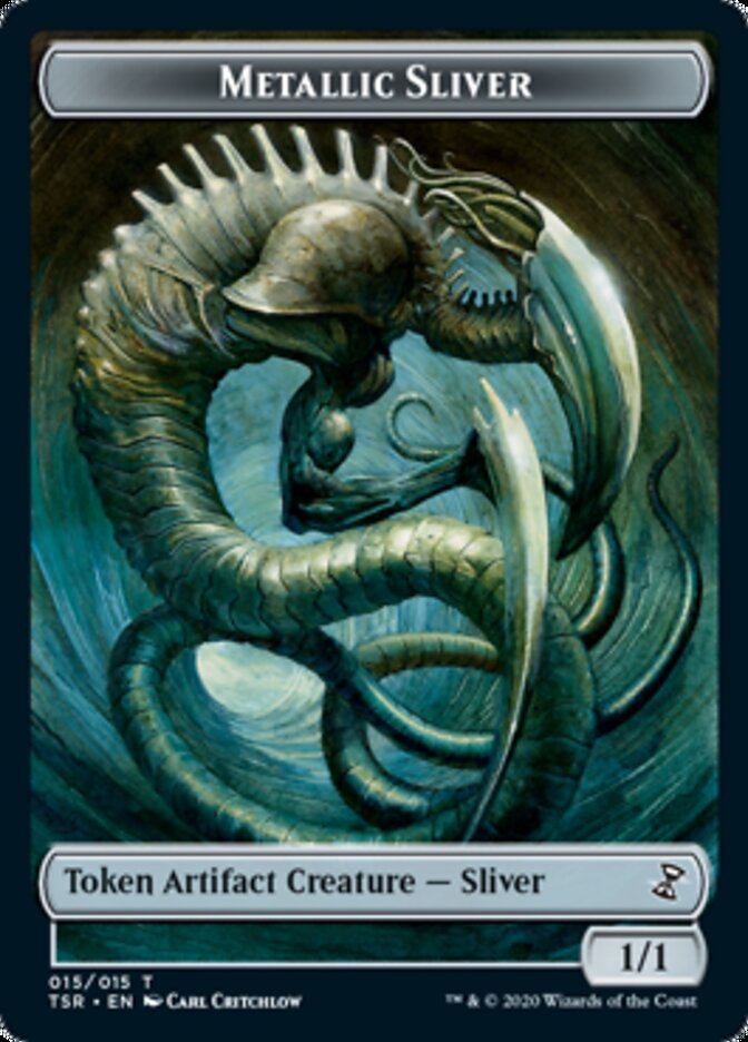 Metallic Sliver [Time Spiral Remastered Tokens] | Webway Games